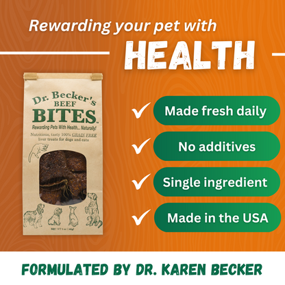Dr. Becker's Original Beef Bites- 3 Pack- Buy Bulk & Save