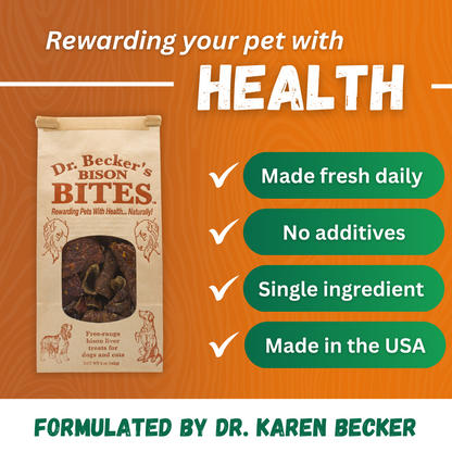Dr. Becker's Bison Bites- 3 Pack- Buy Bulk & Save