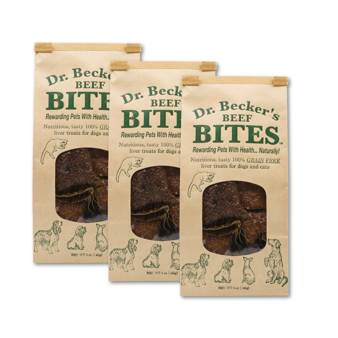 Dr. Becker's Original Beef Bites- 3 Pack- Buy Bulk & Save