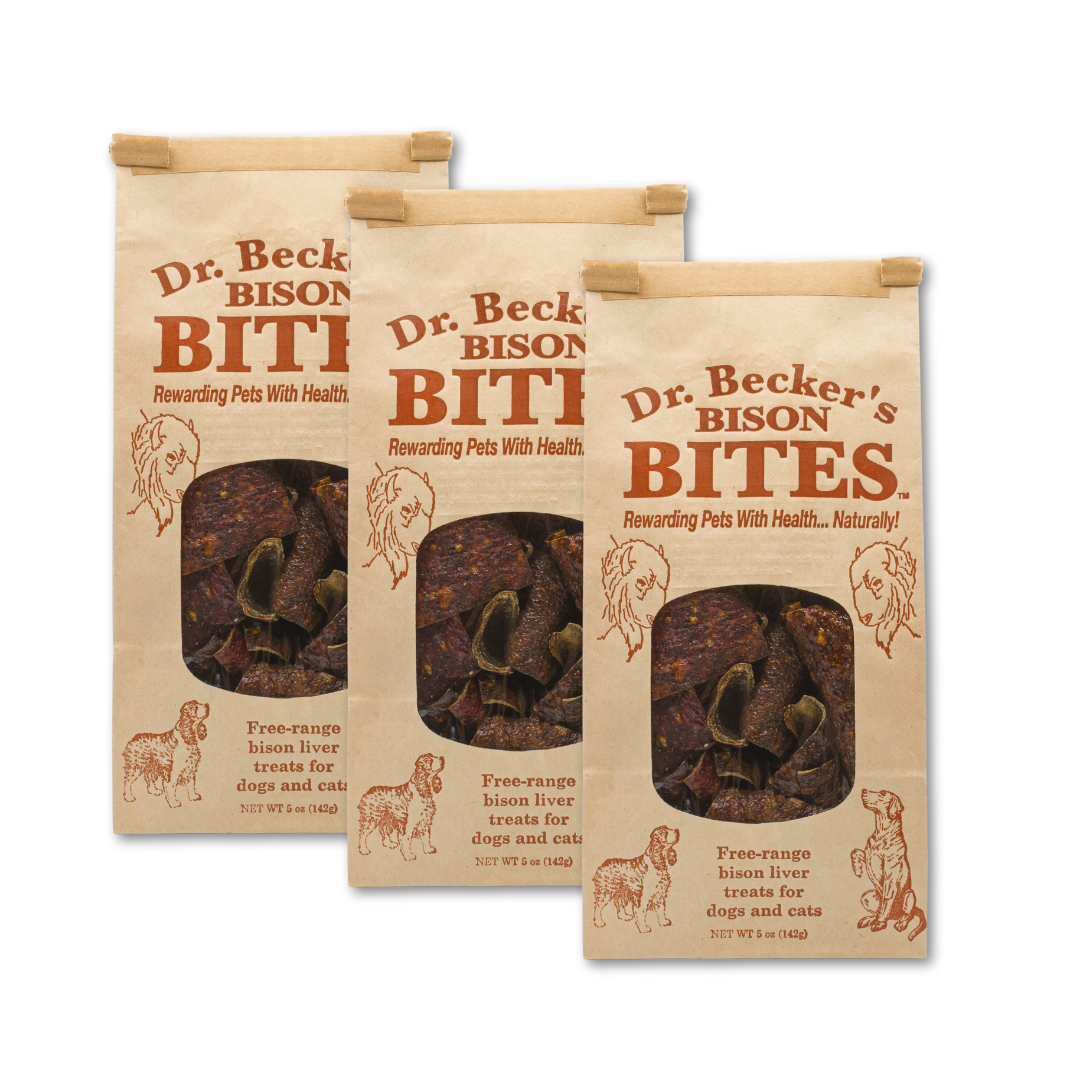 Dr. Becker's Bison Bites- 3 Pack- Buy Bulk & Save