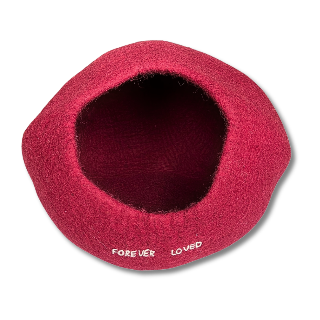 Boiled Wool Cat Cave/Hidey Hut