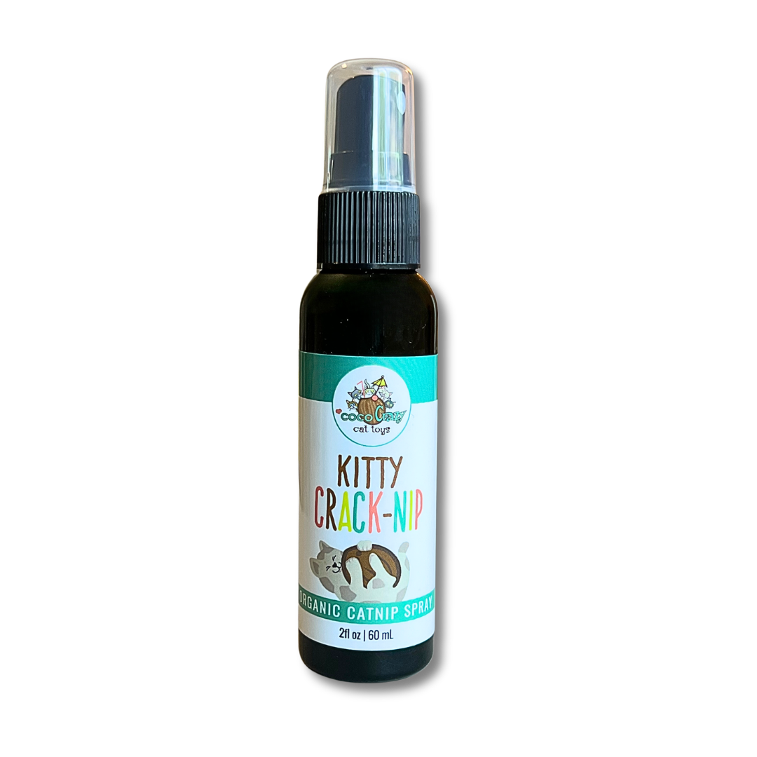 The Two Crazy Cat Ladies Kitty Crack-Nip Organic Catnip Spray