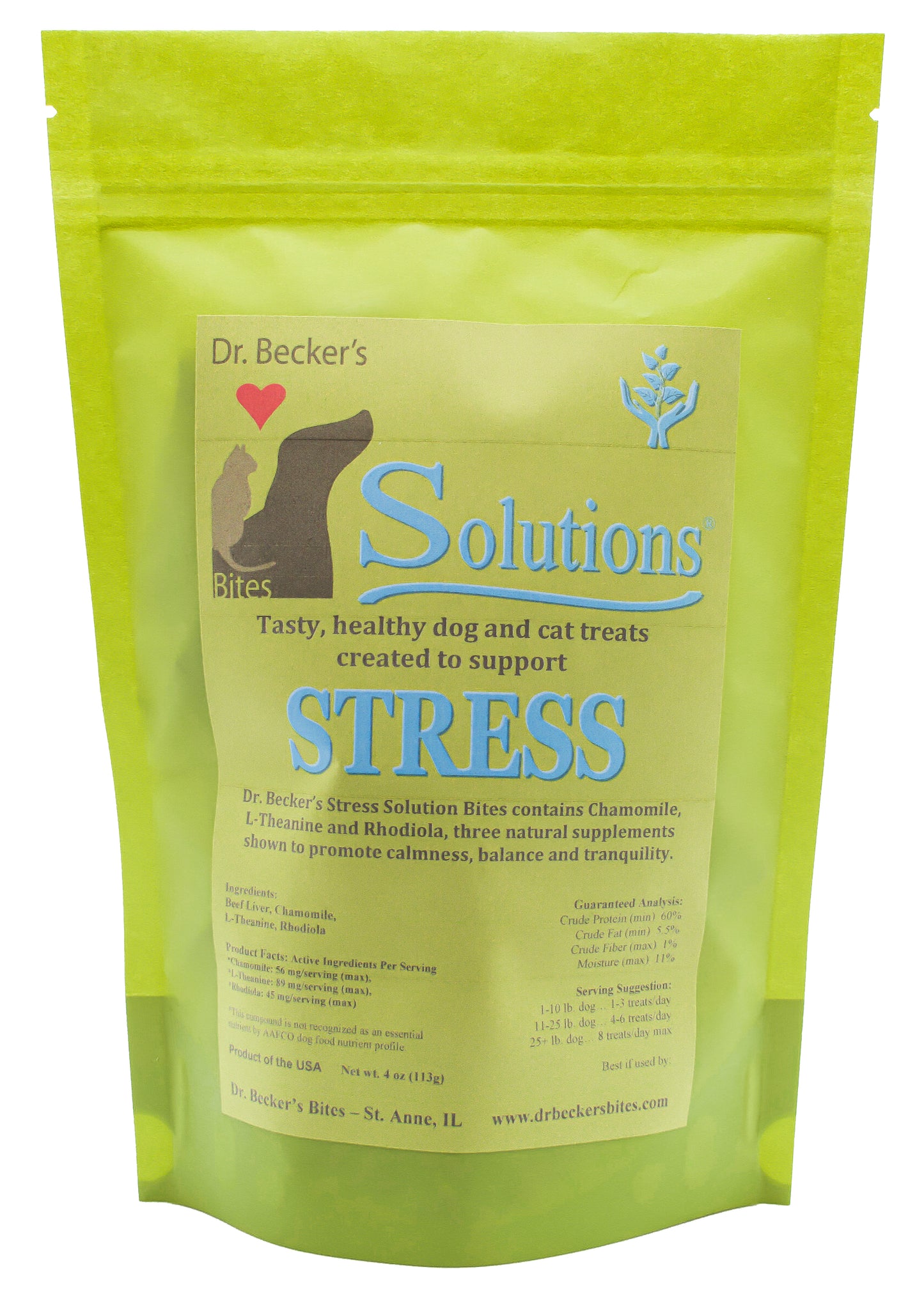 Dr. Becker's Stress/Calming Solutions Bites