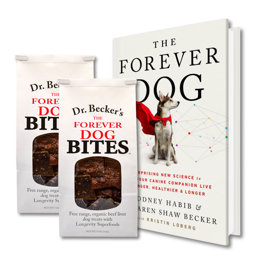 Forever Dog Bundle - Book (signed) and Treats!!! – Dr. Becker's Bites